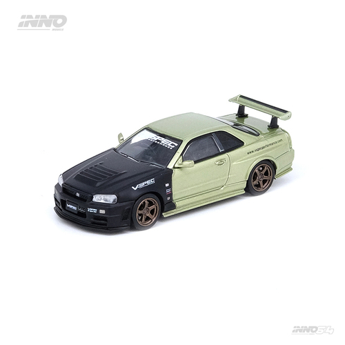 Inno64 V-Spec Performance Nissan Skyline GT-R R34 M-Spec Nür 1:64