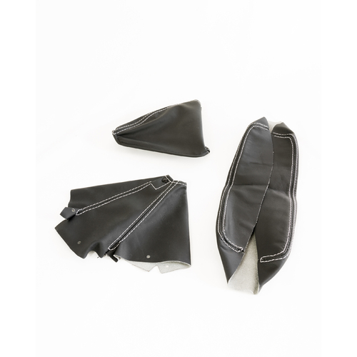 MINE'S Nappa Leather Boot & Armrest Kit (Grey) for Nissan Skyline GT-R R32/R33/R34