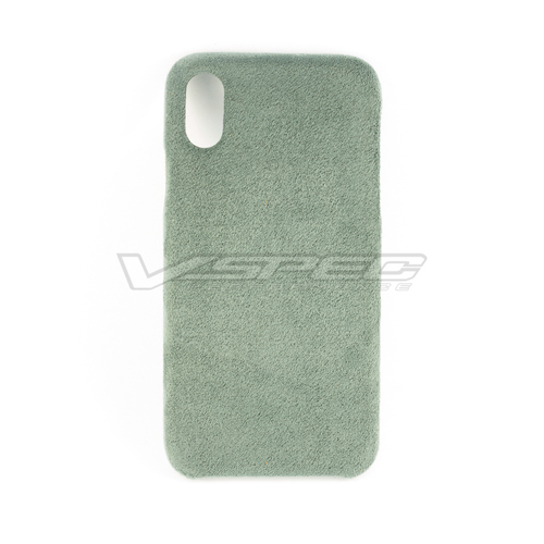 Musewill iPhone X Ultrasuede Case | Light Grey