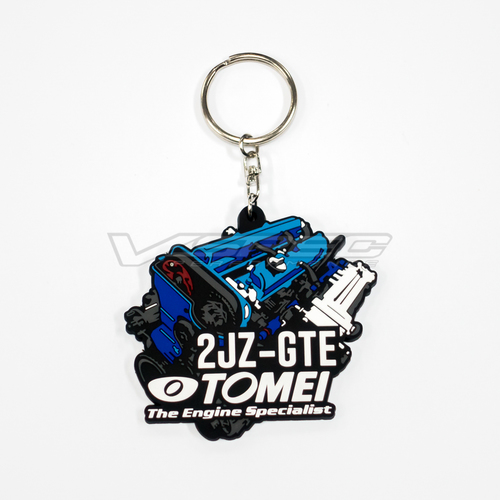 Tomei 2JZ-GTE Rubber Keyring