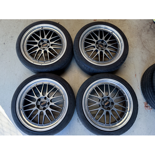 (Used) BBS LM 20x9+40 (Diamond Black)