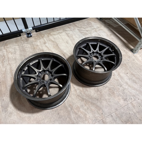 (Used/Pair) RAYS Volk Racing CE28 Bronze 17x10+45 5x114.3