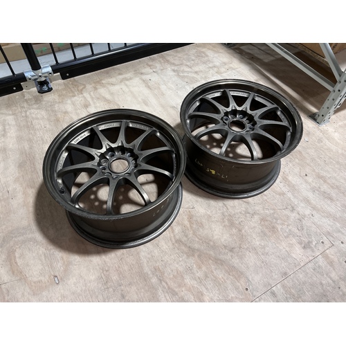 (Used/Pair) RAYS Volk Racing CE28 Bronze 17x8.5+47 5x114.3