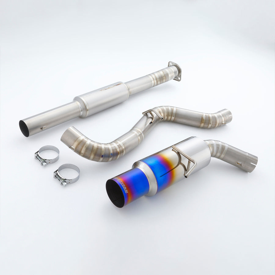 R1 TITAN WRX VAG/VAB Blue Flame Catback Exhaust