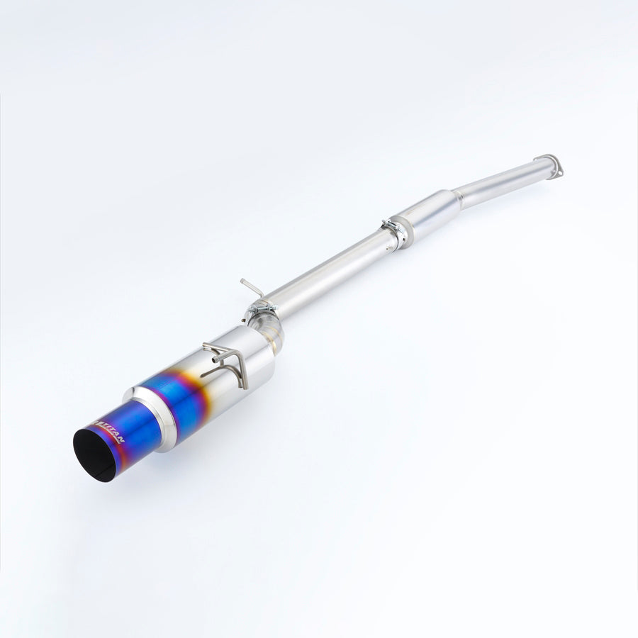 R1 TITAN CZ4A Evolution X Blue Flame Catback Exhaust