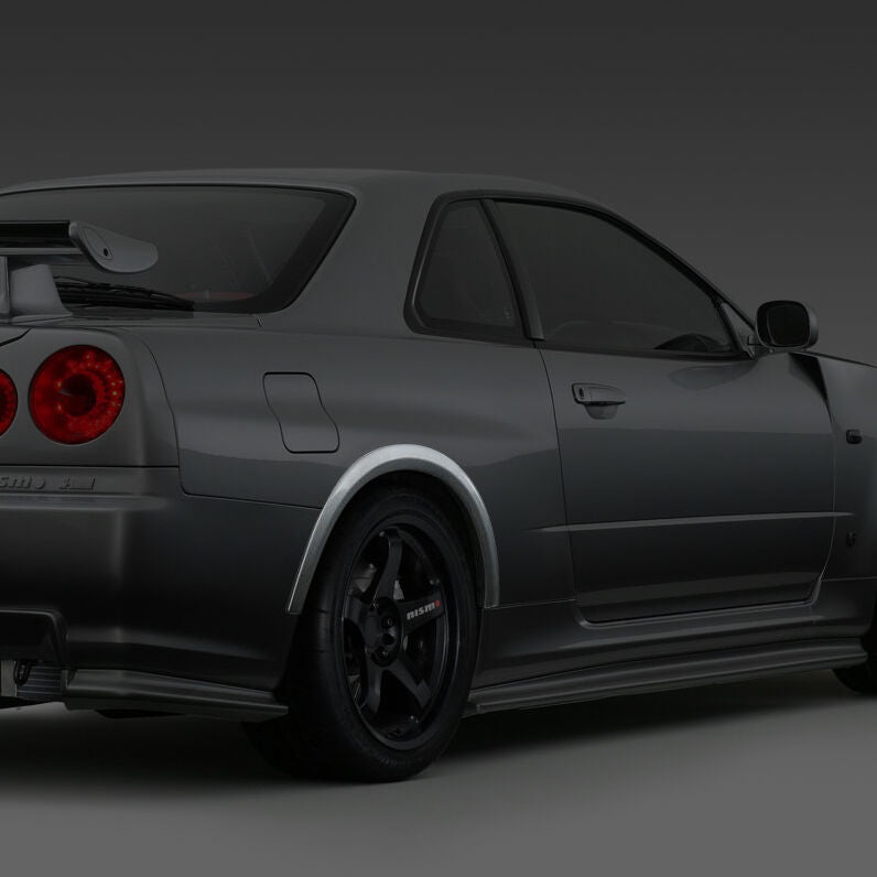 Nismo Z-Tune Fender Covers (FRP) for Nissan Skyline GT-R BNR34