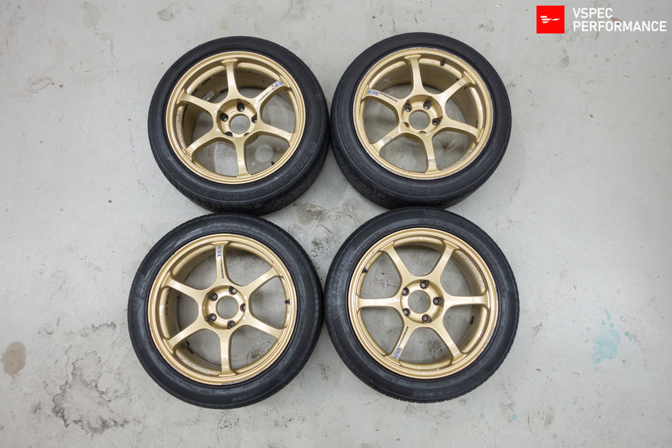 Advan Racing RG-II 17x8.5 +31 5x114.3 (Used) – Gold