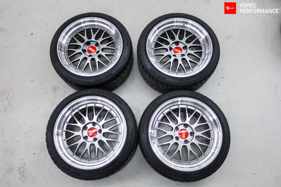 (Used) BBS LM Champion Edition DBK-P Wheels – 18x10 +20 5x114.3