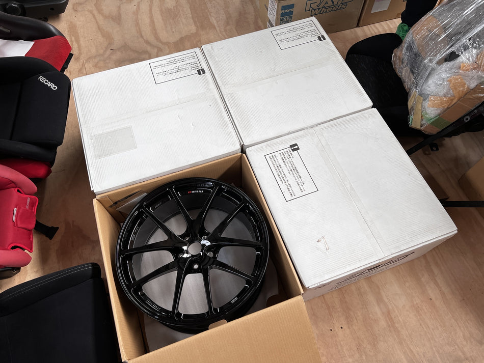 (Brand New) BBS RI-A Engineered by Nismo Wheels – 20x10 +41 / 20x10.5 +25 5x114.3