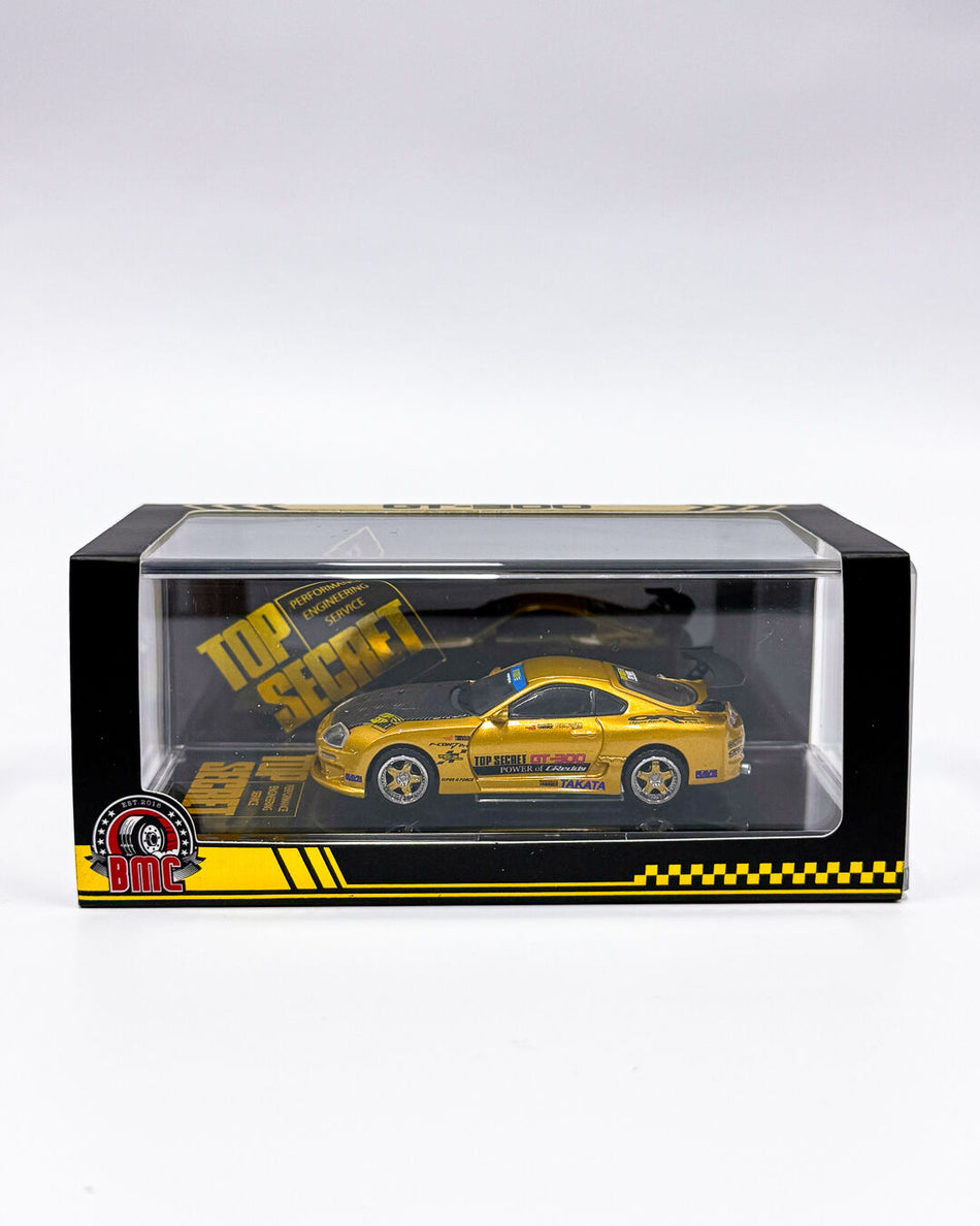 BMC 1:64 Toyota Supra GT-300 JZA80 Top Secret – HK Toy Car Salon 2024 Special Edition