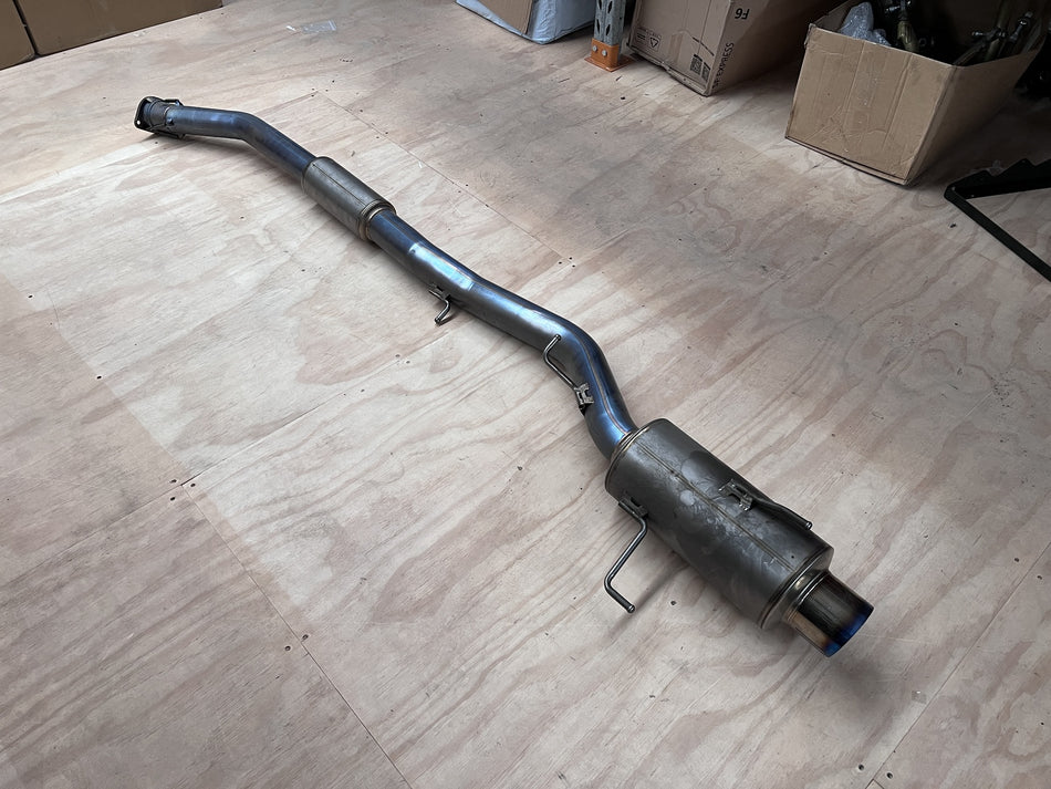 (Used) Ganador Racing Titan Catback for Nissan Skyline GT-R BNR34