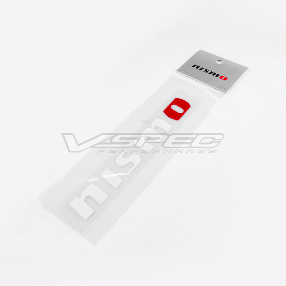 Nismo 150mm Sticker (White)