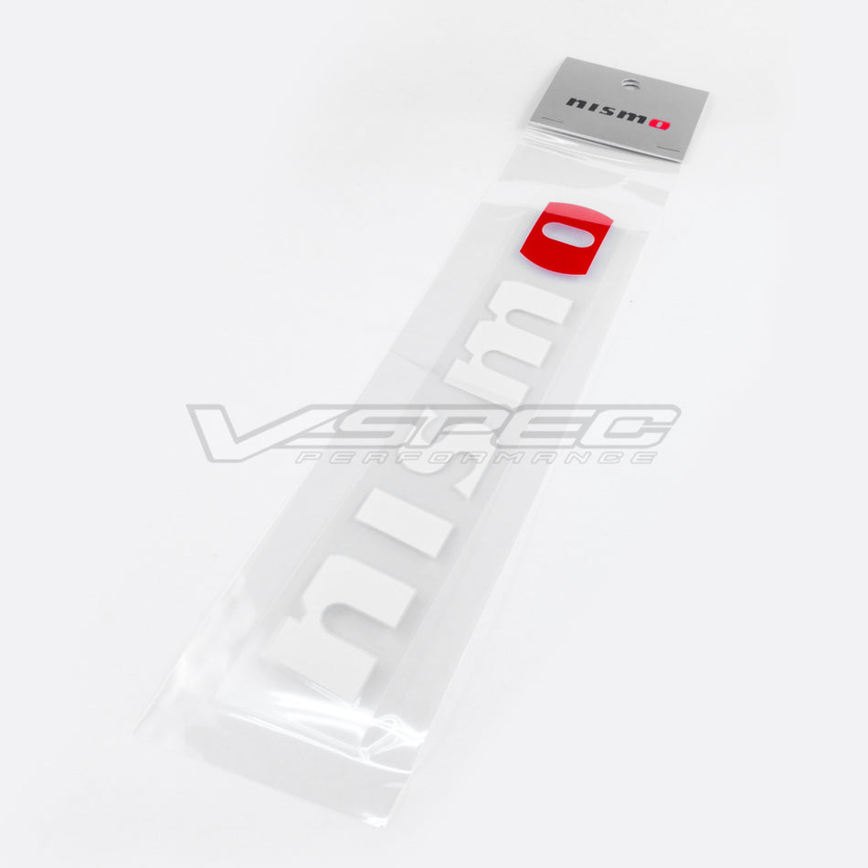 Nismo 200mm Sticker (White)