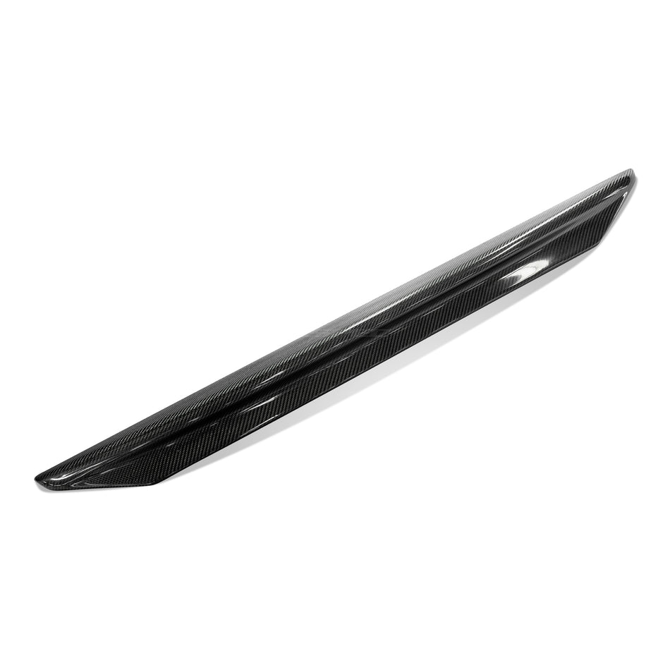 MINE'S Carbon Rear Boot Lip Spoiler for Nissan Skyline GT-R BNR34 (Gloss)