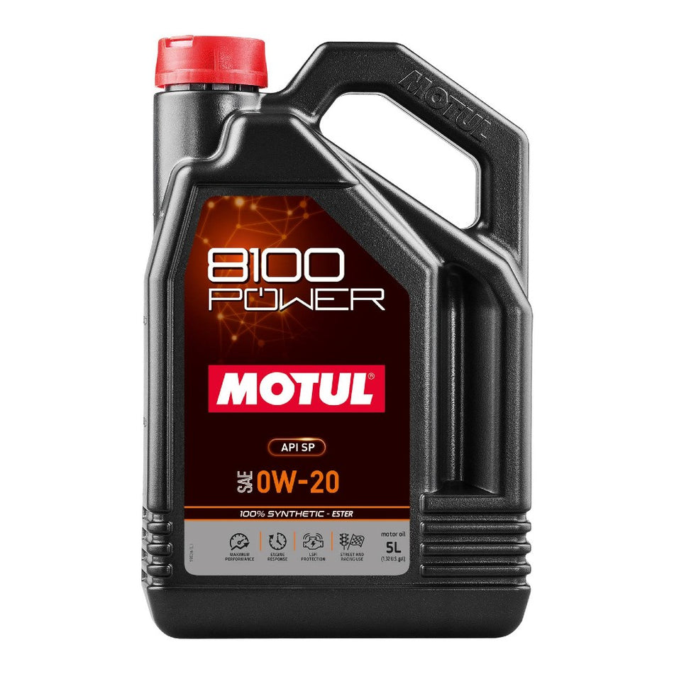 Motul 8100 Power 0W-20 100% Synthetic – ESTER