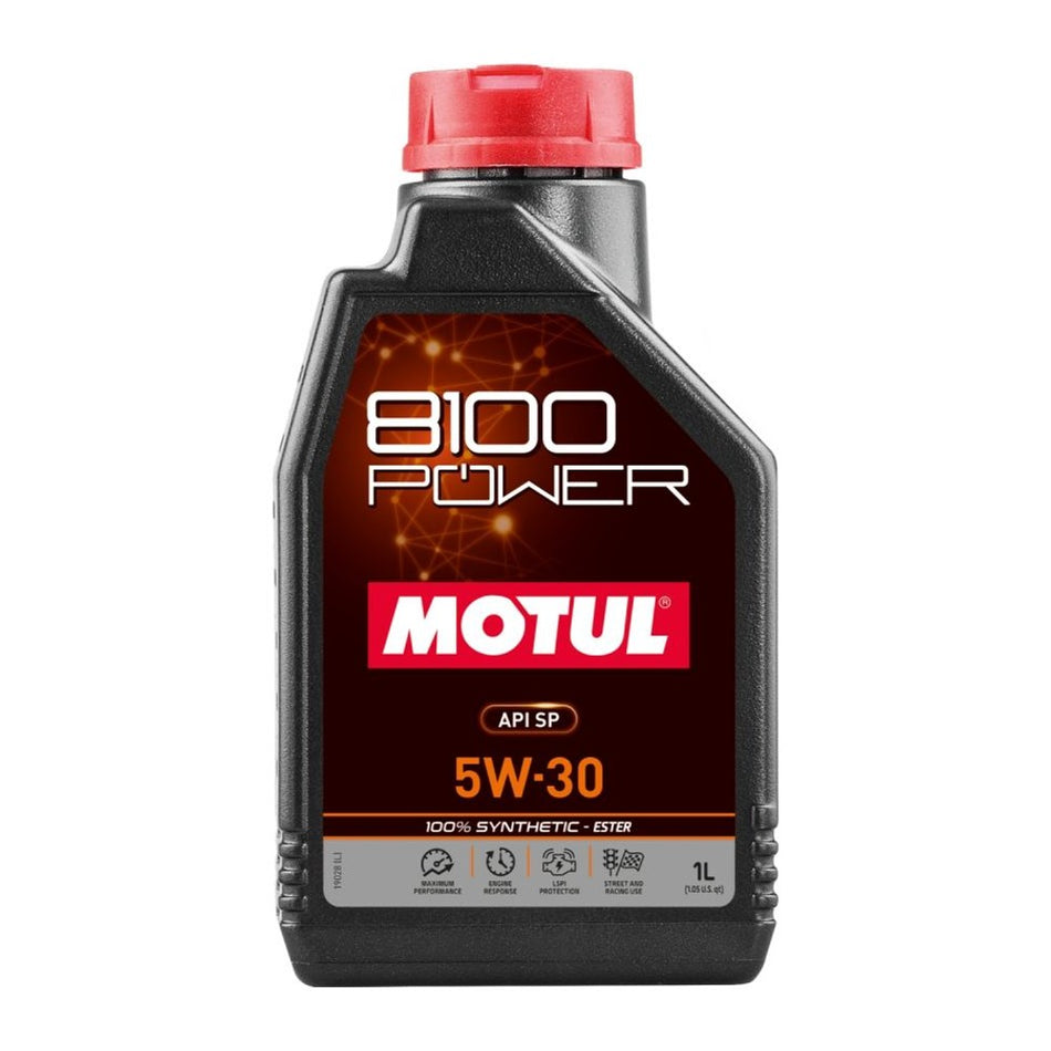 Motul 8100 Power 5W-30 100% Synthetic – ESTER