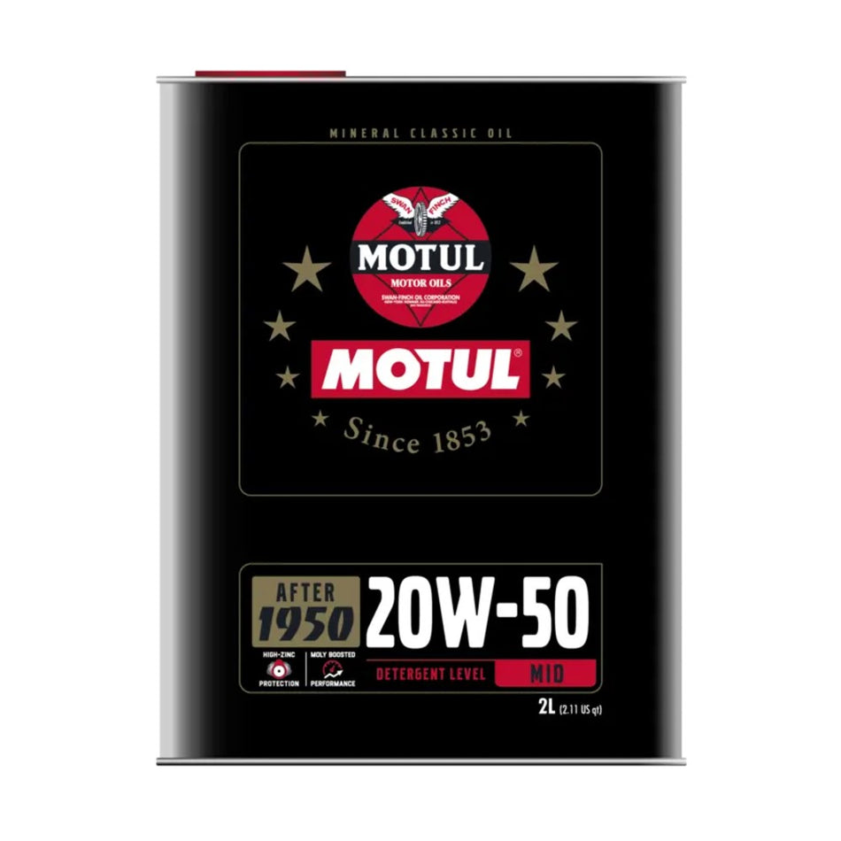 Motul Classic 20W-50 Mineral Oil