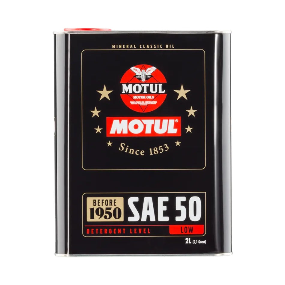 Motul Classic SAE 50 Mineral Oil