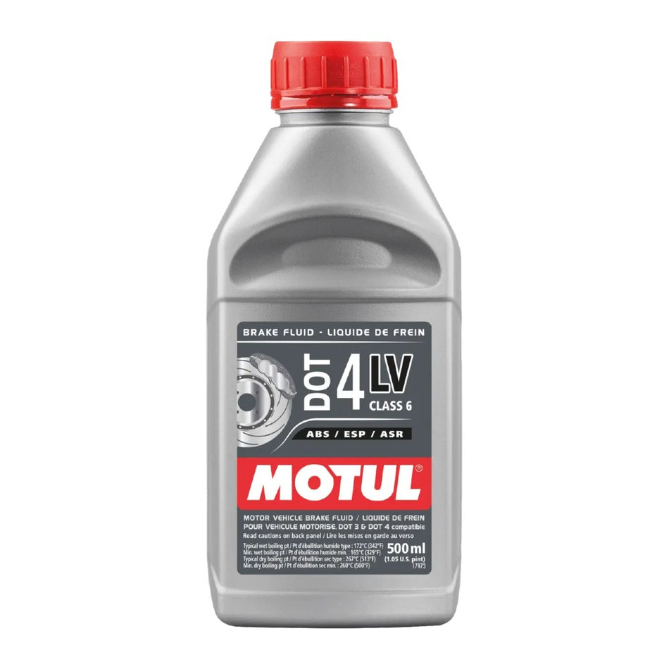 Motul DOT 4 LV (Low Viscosity) Brake Fluid