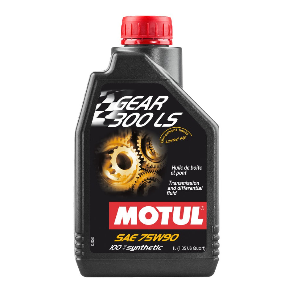 Motul Gear 300 LS 75W-90 – Synthetic Limited Slip Gearbox & Differential Oil