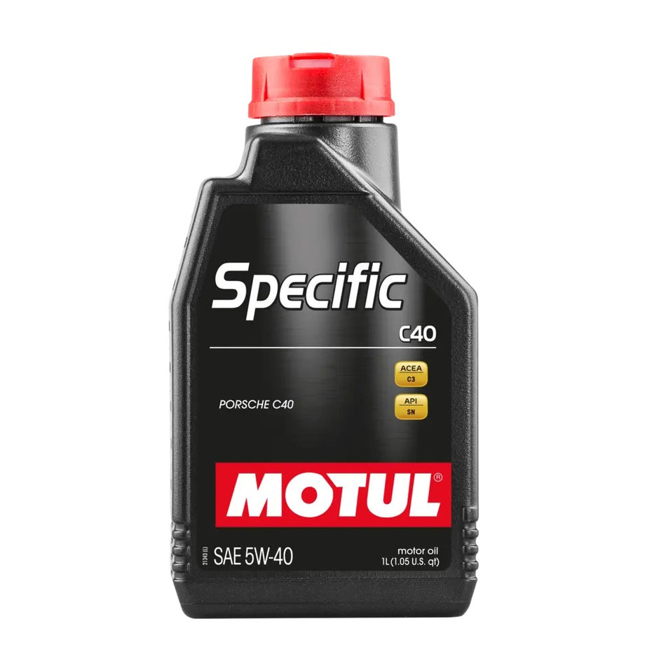 Motul Specific C40 – 100% Synthetic Oil for Porsche