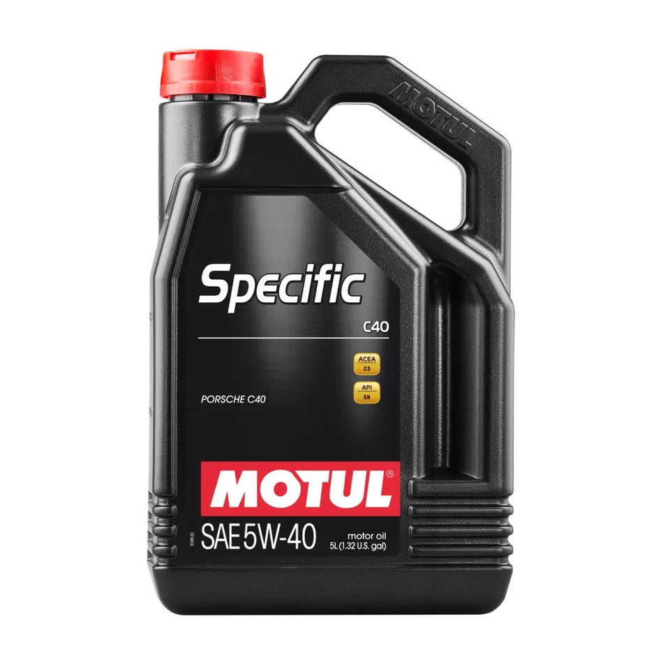 Motul Specific C40 – 100% Synthetic Oil for Porsche