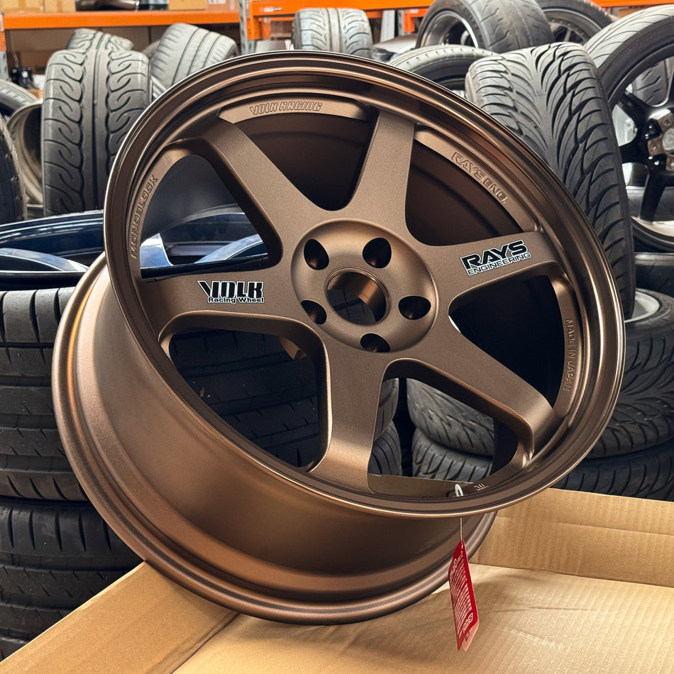 RAYS Volk Racing TE37 19x9.5+22 5x114.3 (BR - Bronze)