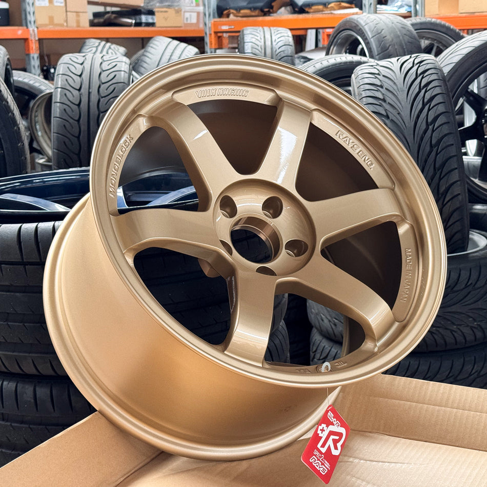 RAYS Volk Racing TE37SL 18x10.5+15 5x114.3 (GO - Gold)