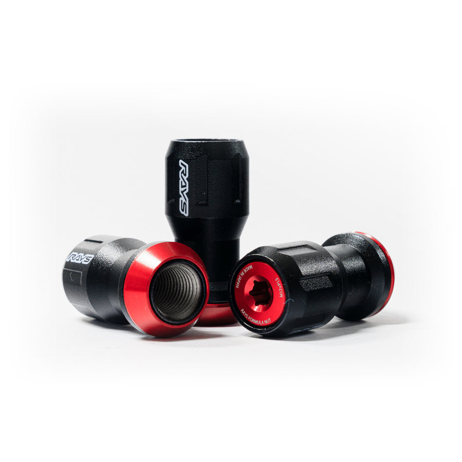 RAYS Formula Nut (FN-II) M12xP1.25 (Red)