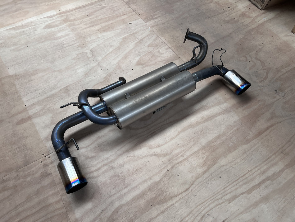 (Used) Route KS DK Titanium Catback Exhaust for NA1/2 NSX