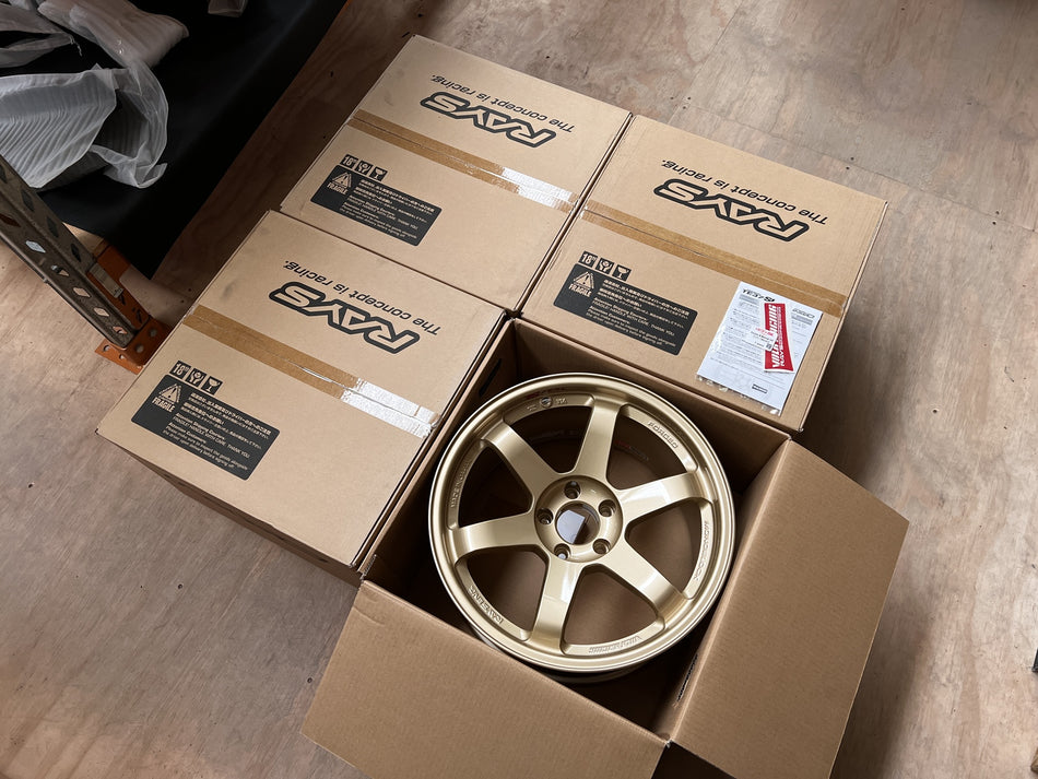 (Brand New) RAYS Volk Racing TE37SL 18x10.5+15 5x114.3