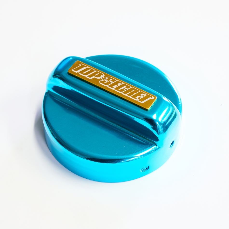 Top Secret Fuel Cap Cover (Blue/Discontinued)