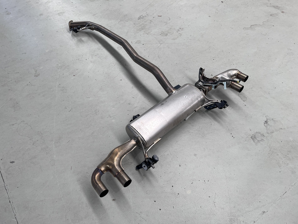 (Used) Nissan GT-R (R35) OEM 17+ Titanium Exhaust by Fujitsubo