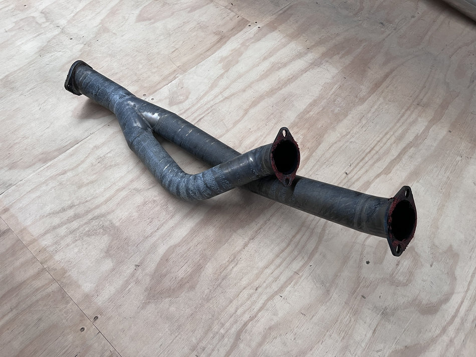 (Used) Midori Titanium 90mm Front Pipe for BNR34