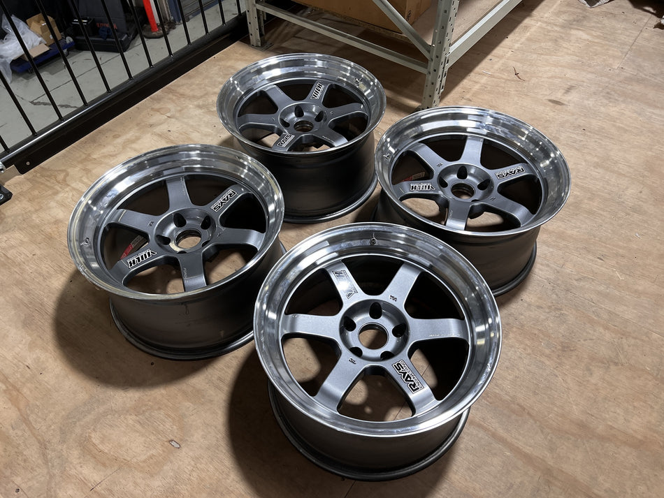 (Used) RAYS Volk Racing TE37V Mark 2 18x10+0 5x114.3