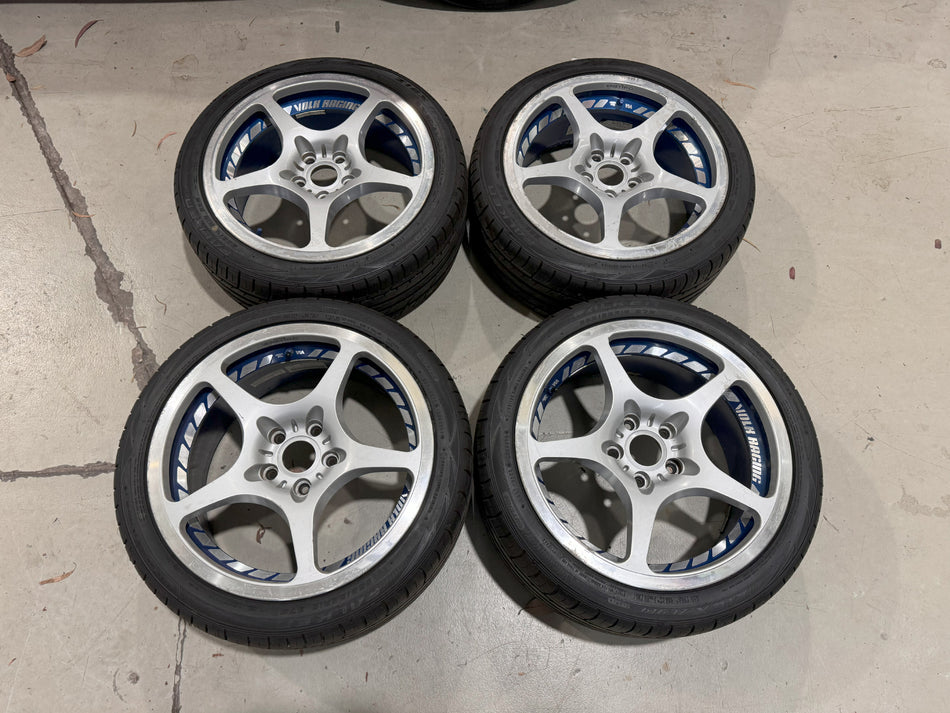 (Used) RAYS Volk Racing F-Zero Challenge 18x8.0+38 / 18x9.0+45 5x114.3