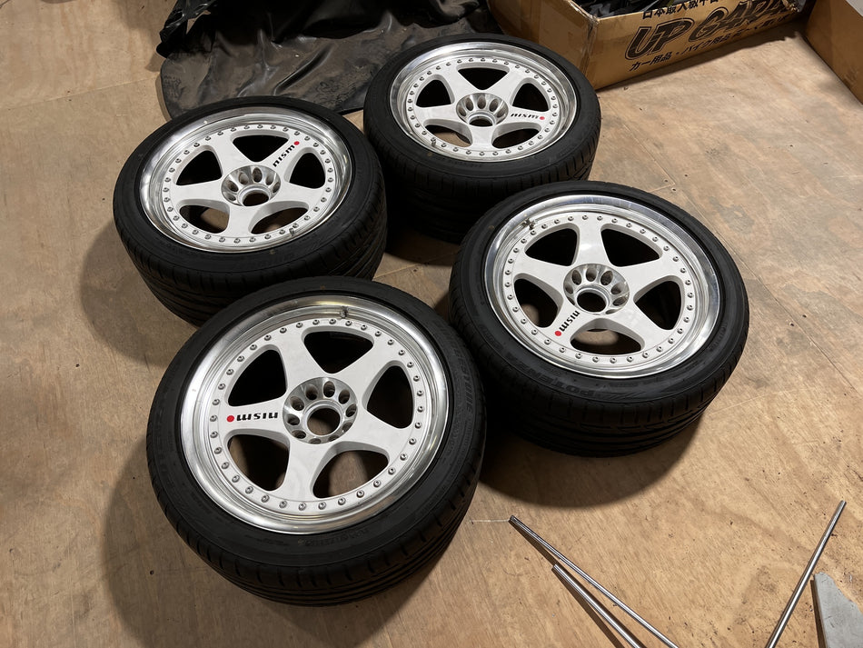 (Used) RAYS Nismo LMGT1 18x9+24 5x114.3