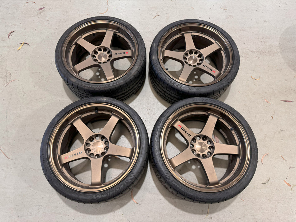 (Used) RAYS Nismo LMGT4 19x9.5+12 5x114.3