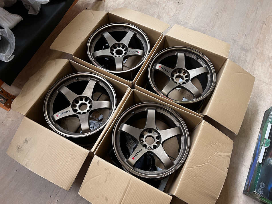(Used) RAYS Nismo LMGT4 18x9.5+12 5x114.3