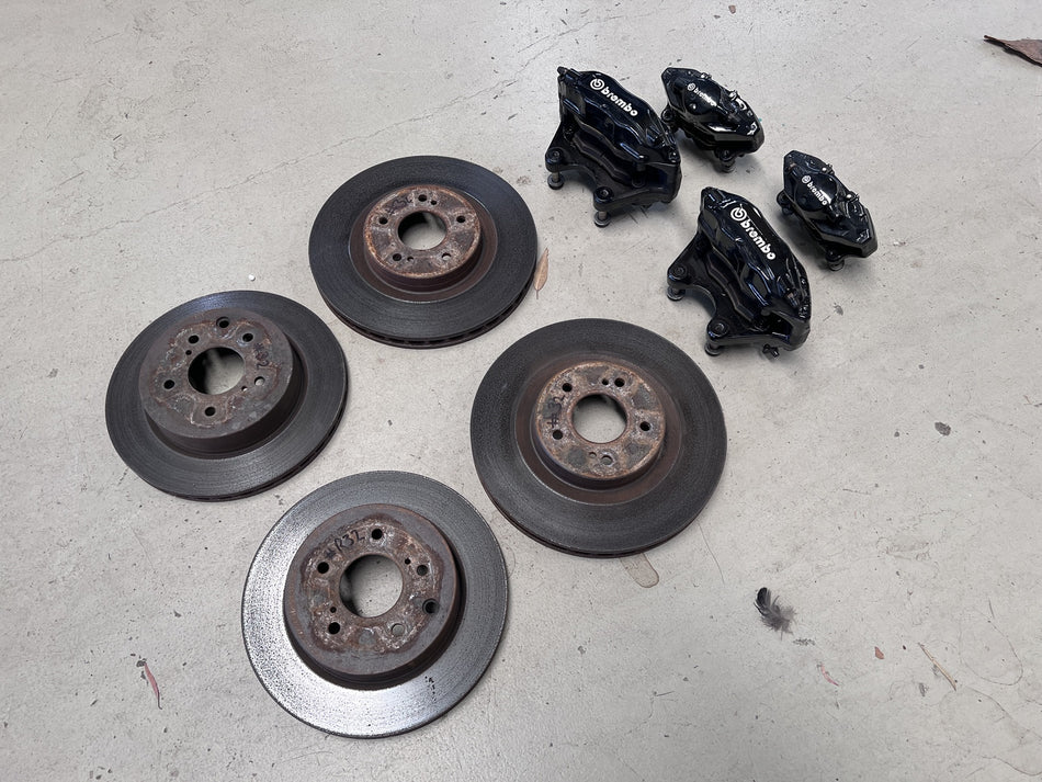 (Used) Nissan Skyline GT-R (BNR32/BCNR33) Brembo Brake Kit (Set 2)