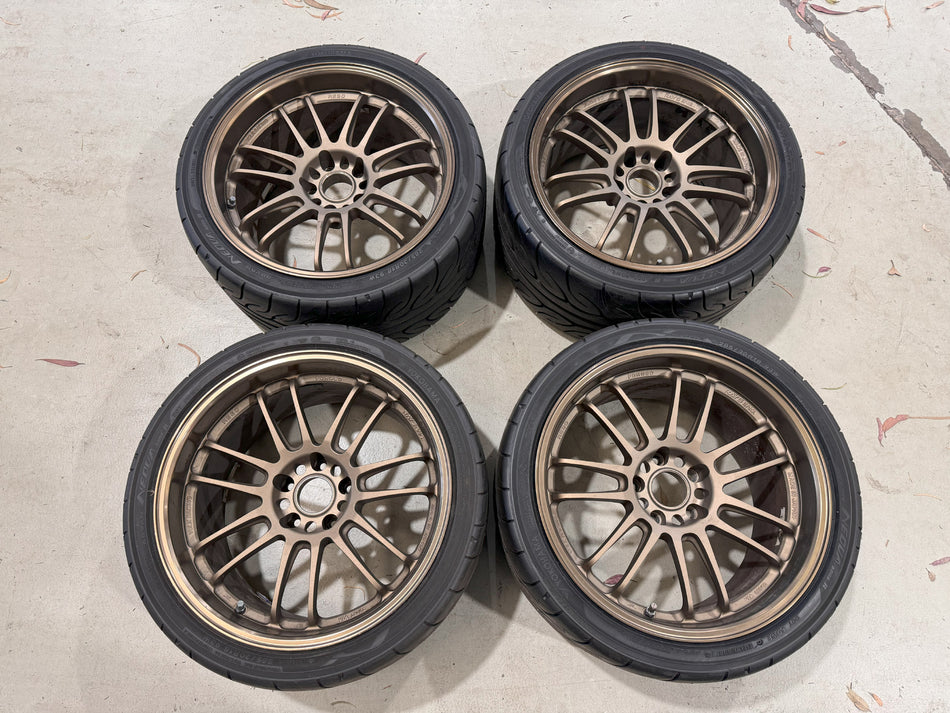 (Used) RAYS Volk Racing RE30 18x10.5+18 5x114.3
