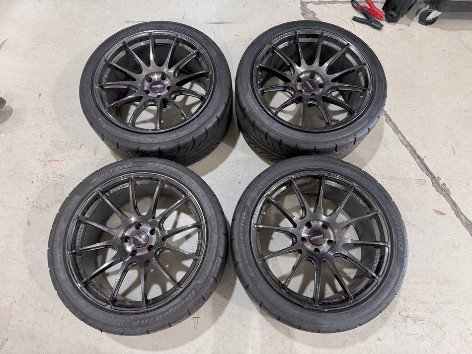 (Used) RAYS Volk Racing VR G12 20x10+30 / 20x11+15 5x114.3