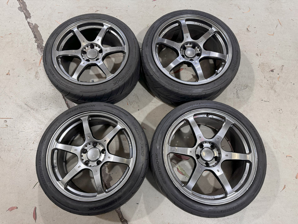 (Used) RAYS Volk Racing VR G2 18x9.5+35 / 19x10.5+30 5x114.3