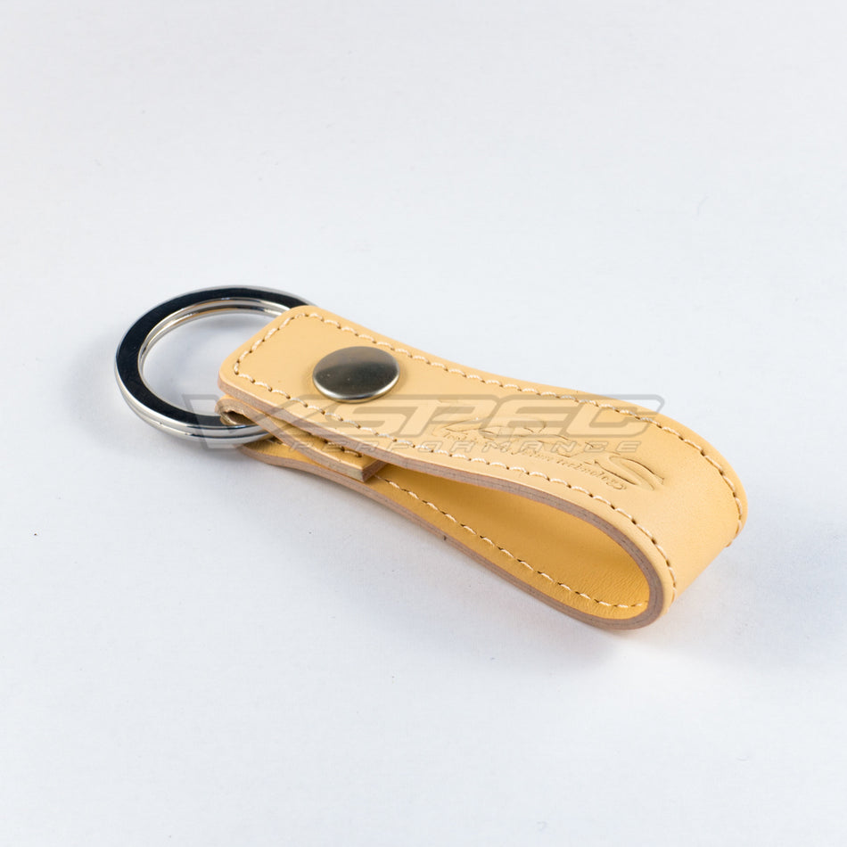 Varis Leather Keyring | Tan