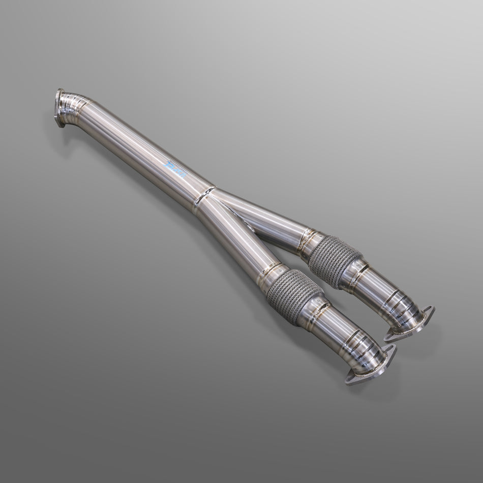 V-Spec Performance 3.5" Ti Y-Pipe for GT-R R35