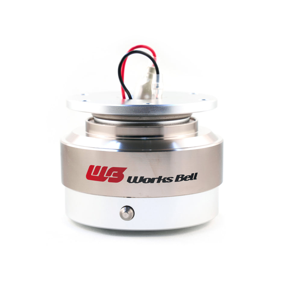 Works Bell RAPFIX-II Steering Wheel Quick Release (Silver)