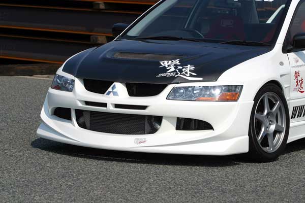 Chargespeed Front Lower Bumper (FRP) for Evolution VIII (CT9A)