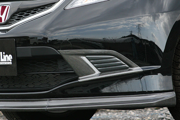 Chargespeed Front Bumper Side Cowl (Carbon) for Honda Jazz (GE6/7/8/9)
