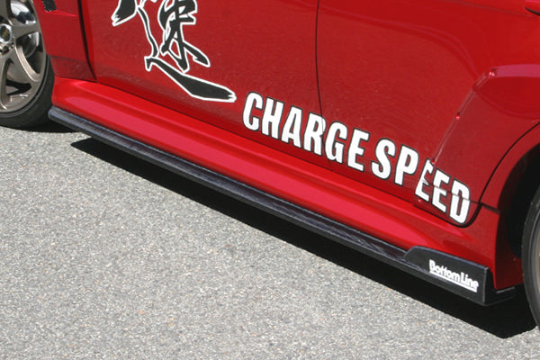 Chargespeed Side Bottomline Type-2 (Late Model)(FRP) for Evolution X (CZ4A)